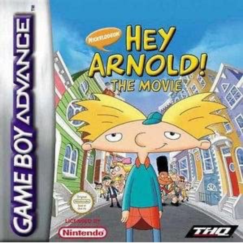 Hey Arnold: The Movie Gameboy Cartridge